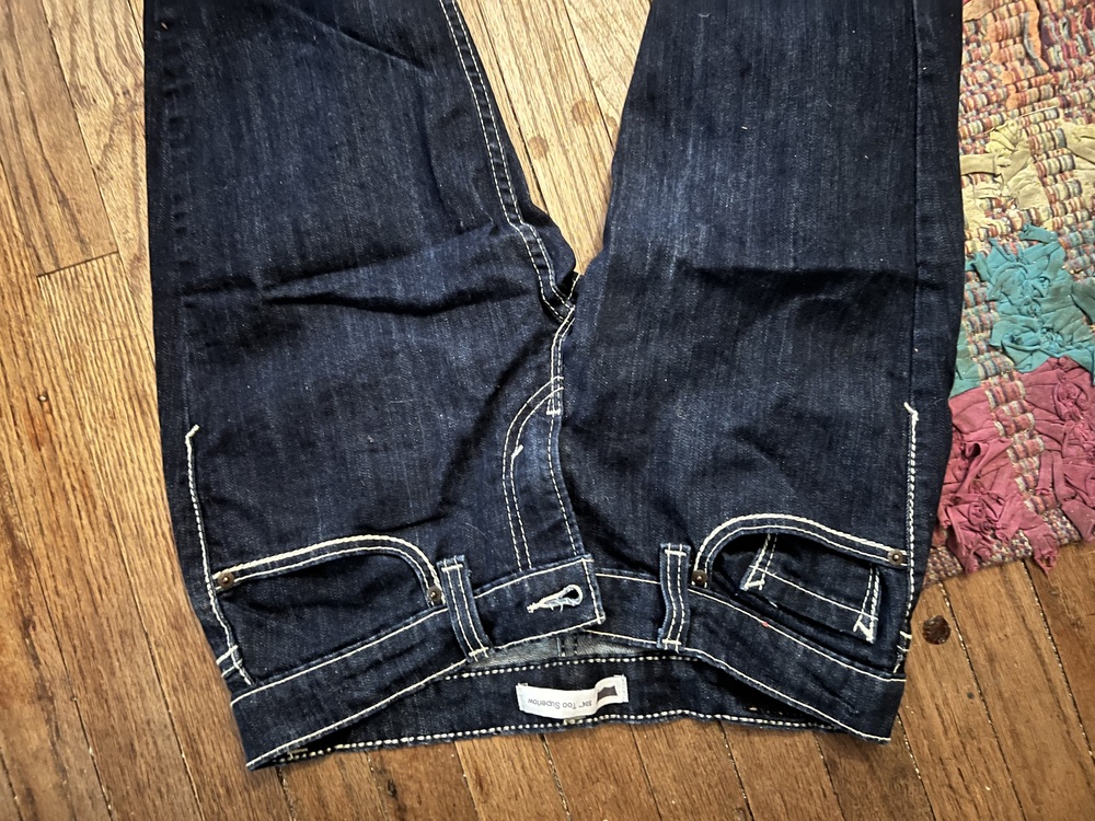 Levis 524 Too Superlow Jeans size 9 EUC